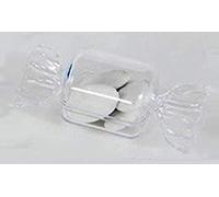 Subito disponibile Stock 100 Pezzi Scatola in plexiglass per bomboniera Confetti a Forma di