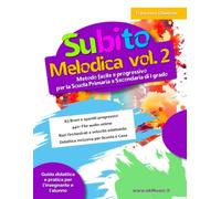 Subito Melodica Vol. 2: Metodo Avanzato per Ragazzi con Spartiti e Basi Musicali Online. Corso di Musica d'Insieme, Brani da Saggio e Didattica ... Diamonica Livello Intermedio (Nuova Edizione)