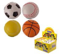 Subitodisponibile Pallina Antistress Anti Stress a Forma di Palla Pallone Sport, Misto, Altezza Larghezza Profondità 6,5 cm