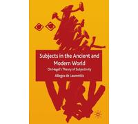 Subjects in the Ancient and Modern World (Tascabile)