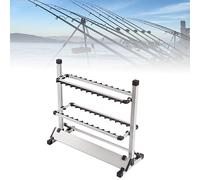 SUBKUDY 24 supporti per canna da pesca, in alluminio, resistente, in alluminio, per canna da pesca