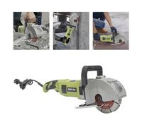 SUBKUDY 4000W Scanalatrice A Parete Elettrico Chaser Macchina Scanalatura Acciaio Cutter 121 Mm Fresa Massoneria Fessura A Parete Fresatrice
