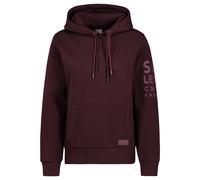 Sublevel Felpa con cappuccio da donna con tasca a marsupio e stampa