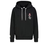 Sublevel Felpa Donna con stampa popcorn divertente e scritta Esplodenti Emozioni