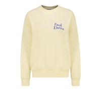 Sublevel Felpa Donna Design Moderno Front e Retro Stampa Mix Cotone