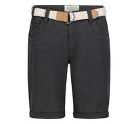 Sublevel Pantaloncini Bermuda da Donna con Cintura e Pizzo Stretch Twill