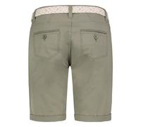 Sublevel Pantaloncini Bermuda da Donna con Cintura e Pizzo Stretch Twill