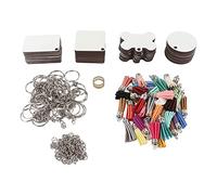 Sublimation Keychain Blanks, Double Sided Printing, for Personalizzazioni