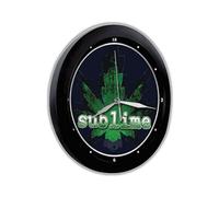 Sublime Wanduhr Weed