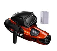 Sublue Vapor Pump-Jet Monopattino subacqueo 3 velocità 60 Minuti 10 km/h 21 kgf per Immersioni subacquee, Snorkeling, Giochi ricreativi per Yacht e Barche (Rosso+Batteria)