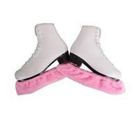 SUBLXPoten Copri Lama Pattini da Ghiaccio 1 Pair Ice Skating Figure Skate Blade Cover Soft Dustproof Shoes Covers Protector(Pink S)
