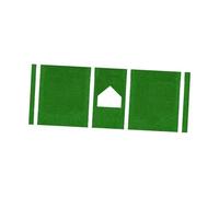 SUBLXPoten Tappetino da Baseball Tappetino da Lancio for Softball, Supporto Antiscivolo for Tumulo for e Baseball, Tappetino Battuta for lanciatori di, casa(Green 116x300cm)
