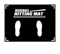 SUBLXPoten Tappetino da Baseball Tappetino for Allenamento di Posizione del battitore Softball T-Ball con Dita dei Piedi rivolte Verso Il Luogo for Battuta Accessori for Baseball