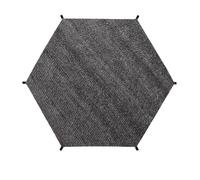 SUBLXPoten Tettoia per Trampolino Telo Parasole Rotondo for Trampolino, Rete di Protezione Solare, Accessori for for Feste Compleanno(10FT 6)