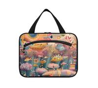 Submarine World Hanging Toiletry Bags per Viaggiare Donne con gancio, Designer Essentials Toiletry Bag per Ladies Toilet kit de para Mujer L