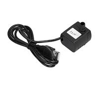 Submersible Water Pump 170L / H | USB & DC12V for Aquariums/Fountains/Hydroponics | Low Noise & Water - Tight Mini Pump with Suction Cup