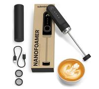 Subminimal NanoFoamer Lithium, Frullino Montalatte Elettrico Ricaricabile USB-C, Schiuma Latte Professionale Latte Art, Microfoam di Qualità da Barista a Casa, Accesso a MasterClass Incluso