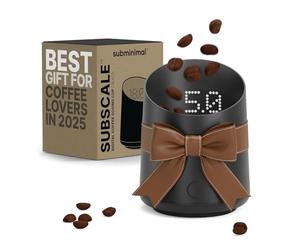 Subminimal SubScale, Bilancia di Precisione per Caffè, Misurazione Ultra-Precisa per Espresso, Bilancia Compatta con Display Reattivo e Design Minimalista