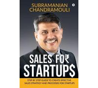 Subramanian Chandramouli Sales for Startups (Tascabile)