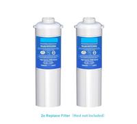 SUBRAZRP Filtro For L'acqua Di Ricambio, Compatibile Con ALTHY, WFS5300A, Sistema Di Filtraggio Dell'acqua Potabile Sottolavello Con Collegamento Diretto Sotto Il Bancone.(2x Replace Filter)