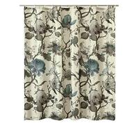 subrtex - Tenda da doccia per bagno, con ganci, motivo impermeabile