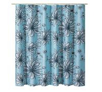 subrtex - Tenda da doccia per bagno, con ganci, motivo impermeabile