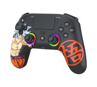 SUBSONIC - Controller Wireless Dragon Ball Goku - PS5 - Nero | Licenza ufficiale Dragon Ball, Ergonomico, LED RGB Programmabili, Vibrazione, Touchpad, Paddle Programmabili per PS5