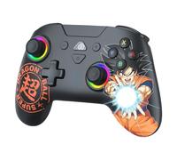 SUBSONIC - Controller Wireless Dragon Ball Goku - Switch 2 - Nero | Licenza Ufficiale, Controller Ergonomico, LED Programmabile, Vibrazione, Giroscopio per Nintendo Switch 2 e Switch