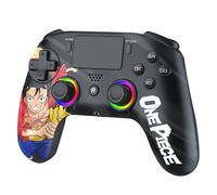 SUBSONIC - Controller Wireless One Piece Luffy Fishman - PS5 - Nero | Licenza ufficiale One Piece, Ergonomico, LED RGB Programmabili, Vibrazione, Touchpad, Paddle Programmabili per PS5