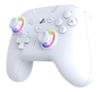SUBSONIC - Controller Wireless per Switch 2 e Switch - Bianco | Ergonomico, LED Programmabili, Vibrazione, Giroscopio 6 Assi, Paddle Programmabili per Nintendo Switch 2 e Switch