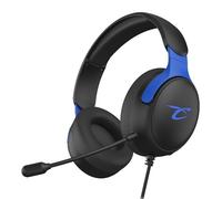 Subsonic - Cuffie da gioco Astra per PS5 PS4 PC Xbox, altoparlanti da 40 mm, Cuffie gaming con microfono inclinabile, controllo del volume integrato e pulsante mute - Nero e blu