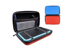 Subsonic - Custodia per Nintendo New 2ds Xl e New 3ds Xl - Custodia Rigida e Resistente Agli Urti per Nintendo New 3ds Xl e New 2ds Xl Console e Accessori - Borsa Blu e Rossa