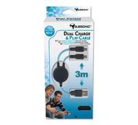 Subsonic Dual Charge & Play Cavo di Ricarica Doppio - Nintendo Wii U