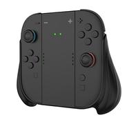 Subsonic - Impugnatura Ergonomica per Joy-Con Switch 2 e Supporto di Ricarica Joy-Con 2 - Caricabatterie e Impugnatura Switch 2 - Accessorio Compatibile con Nintendo Switch 2 - Nero