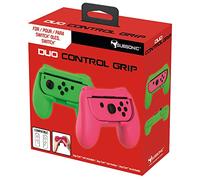 Subsonic - Impugnature grip per controller Joy-Cons per Nintendo Switch - Confezione da 2 impugnature comfort per Joy Cons verdi e rosa