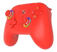SUBSONIC - Joystick Senza Fili per Switch/Switch 2 - Wireless Controller Bluetooth con LED, Vibrazione e Giroscopio - Rosso