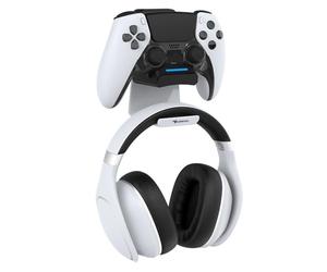 SUBSONIC - Joystick senza fili per Switch/Switch oled - Wireless controller bluetooth con LED, vibrazione e giroscopio - Bianco