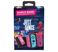 SUBSONIC Just Dance 2023, Dance band ufficiale, Polsino elastico regolabile per controller JoyCon con alloggiamento per Joy-Con nintendo Switch, Rosa