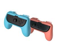 Subsonic - Pack Grip per Controller compatibili con Nintendo Switch e Switch 2 Joy-Con - blu e rosso