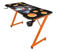 Subsonic - Scrivania Gaming Ergonomico Finitura Carbonio con Tappetino Mouse XXL Dragon Ball per PC Gamer - Licenza Ufficiale