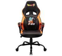 Subsonic Dragon Ball Z, Sedia da Gioco o da Ufficio, Sedia Gaming DBZ Pop per Adolescenti o Adulti, Comoda Seduta a Dondolo, Poggiatesta e Braccioli Integrati, Schienale Ergonomico, Regolabile, Nero