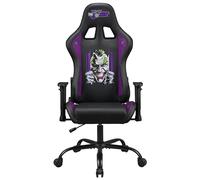 Subsonic Joker Sedia da Gioco o da Ufficio, Sedia Gaming Adulti, Seduta Confortevole, Poggiatesta Integrato, Braccioli e Altezza Regolabili, Schienale Ergonomico, Nero