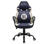 SUBSONIC - Sedia da giocco gaming Harry Potter/Poltrona da ufficio ergonomica per gamer blu 9 3/4