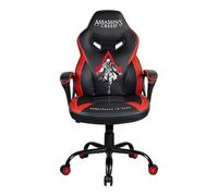 Subsonic - Sedia Gaming Junior Assasin's Creed - Sedia da ufficio | Licenza ufficiale, ergonomica, schiuma ad alta densità, braccioli, altezza regolabile, per bambini e ragazzi, colore: nero