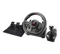 SUBSONIC Superdrive - Volante da corsa GS650-X con cambio manuale, 3 pedali e paddle per Xbox X/S Series, PS4, Xbox One (programmabile)
