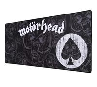 SUBSONIC - Tappetino per Mouse XXL Motorhead - Nero | Licenza Ufficiale, 90x40 cm Ideale per Gaming, Superficie Liscia, Base Antiscivolo, Tessuto Idrorepellente, Bordi Cuciti