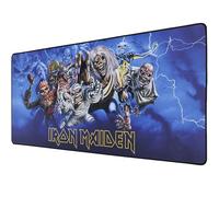 SUBSONIC Iron Maiden - Tappetino per mouse antiscivolo XXL 90 mm x 40 mm con finitura in rilievo - Licenza ufficiale