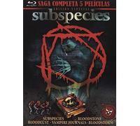 Subspecies Digipack Limitado y Numerado con 8 Postales y 4 Blu Rays Incluye partes 1-2-3-4 y Vampire Journals