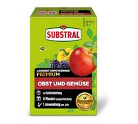Substral Fertilizzante a lungo termine per frutta e verdura, per pomodori, zucchine, peperoncini, frutta, bacche, ecc., 750 g, verde