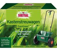 Substral Even Green Vibrazione diffusa Carrello, Carrello diffusa con Chiusure di Alta qualità, Grandi Ruote zum ausbringen di Fertilizzante, Semi e calcare